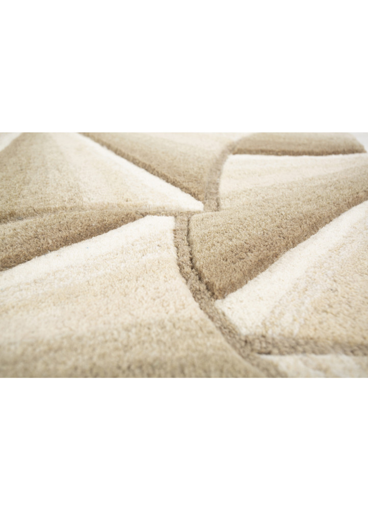 pathways gold wool hand tufted Rug - CloseUp pathways gold wool hand tufted Rug - CloseUp