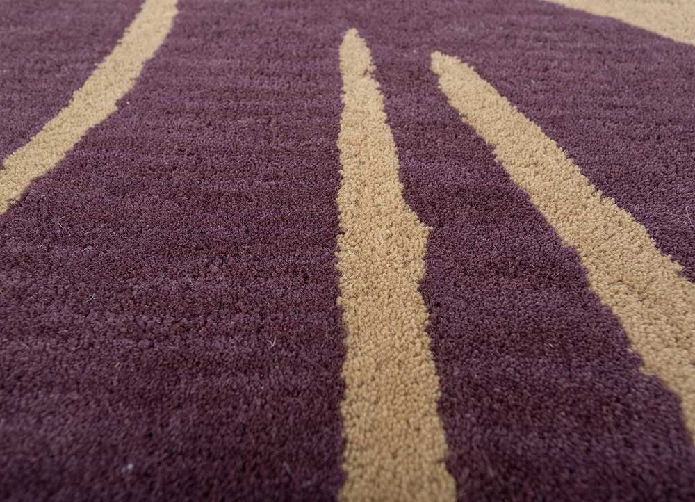 aprezo gold wool hand tufted Rug - CloseUp