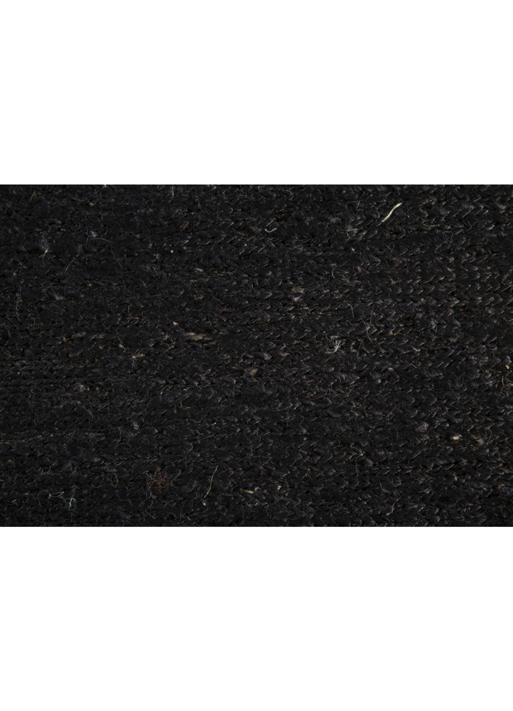 hula beige and brown jute and hemp hand knotted Rug - CloseUp