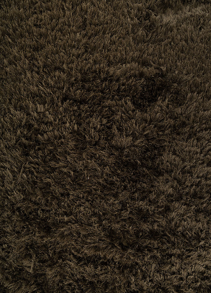 basis grey and black polyester hand loom Rug - CloseUp