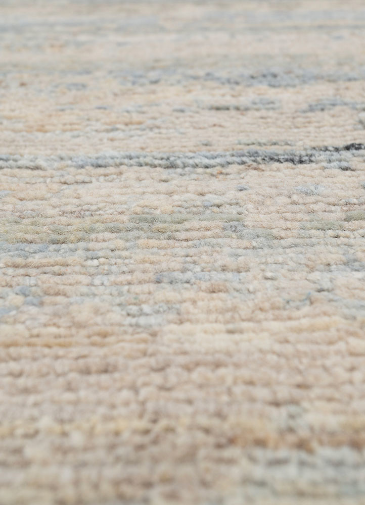 manifest blue afghan wool hand knotted Rug - CloseUp manifest blue afghan wool hand knotted Rug - CloseUp