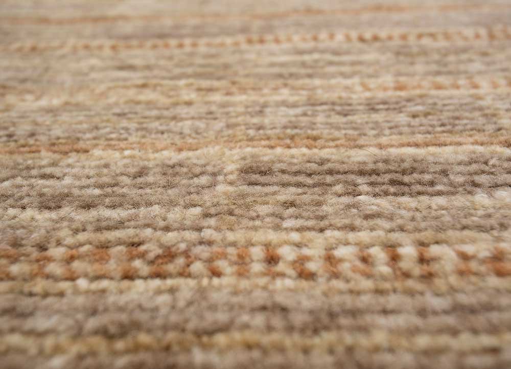 manifest beige and brown afghan wool hand knotted Rug - CloseUp manifest beige and brown afghan wool hand knotted Rug - CloseUp