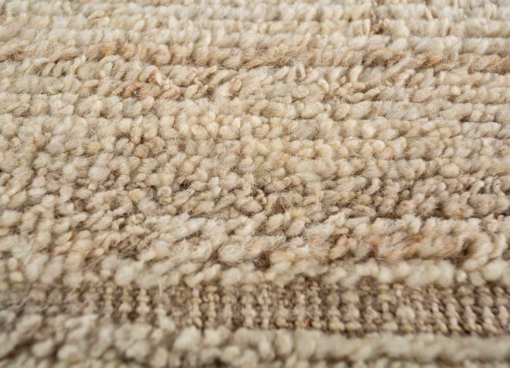manifest ivory afghan wool hand knotted Rug - CloseUp