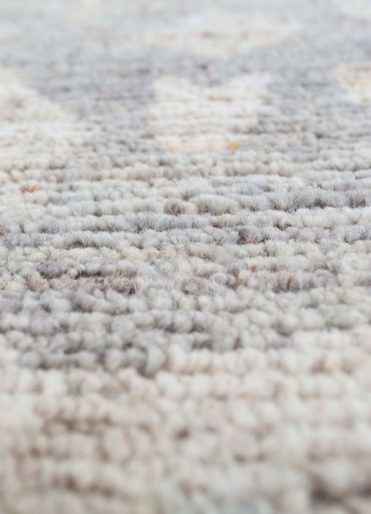 manifest grey and black afghan wool hand knotted Rug - CloseUp manifest grey and black afghan wool hand knotted Rug - CloseUp