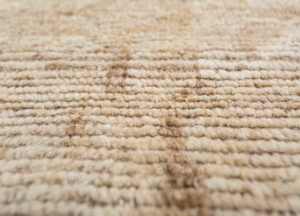 manifest beige and brown afghan wool hand knotted Rug - CloseUp manifest beige and brown afghan wool hand knotted Rug - CloseUp