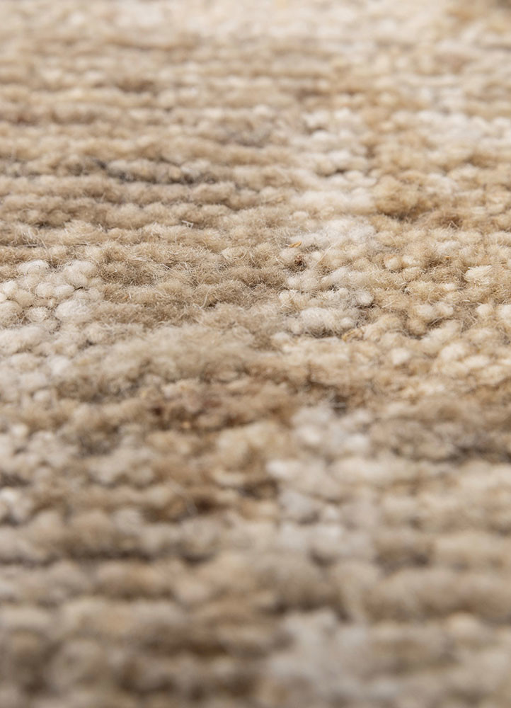 manifest beige and brown afghan wool hand knotted Rug - CloseUp manifest beige and brown afghan wool hand knotted Rug - CloseUp