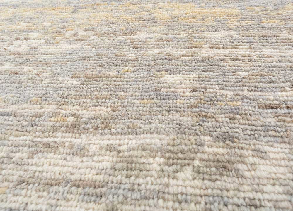 manifest ivory afghan wool hand knotted Rug - CloseUp