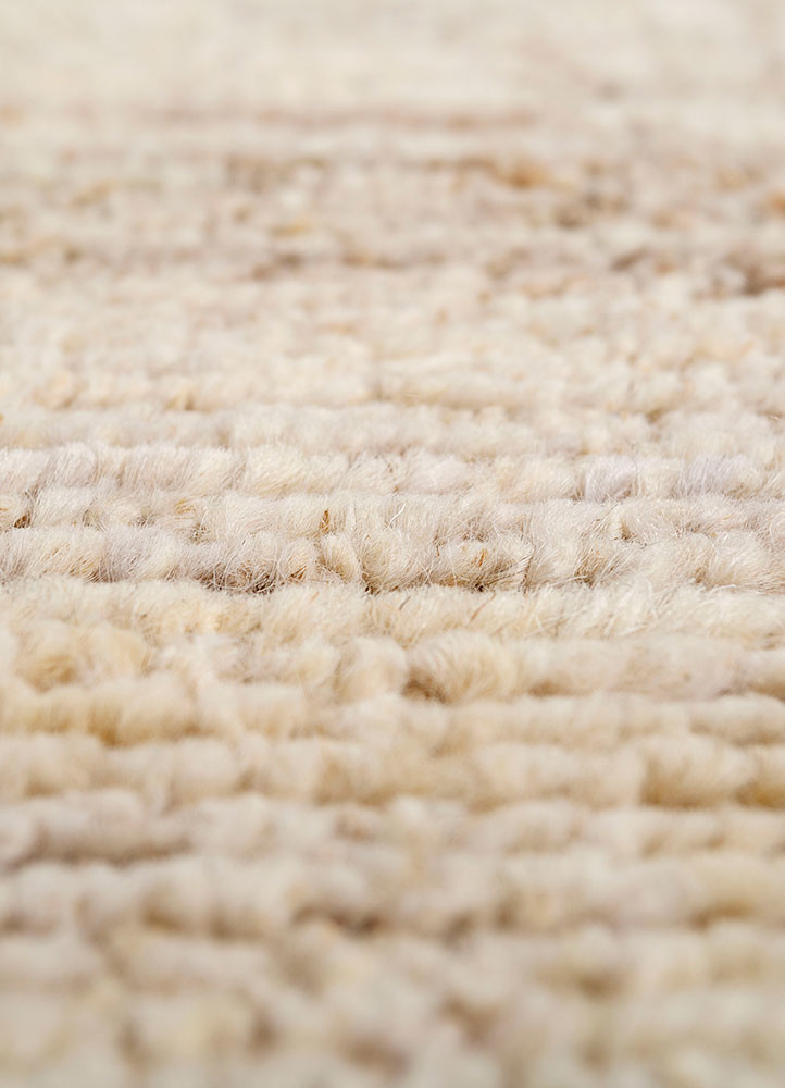 manifest beige and brown afghan wool hand knotted Rug - CloseUp manifest beige and brown afghan wool hand knotted Rug - CloseUp