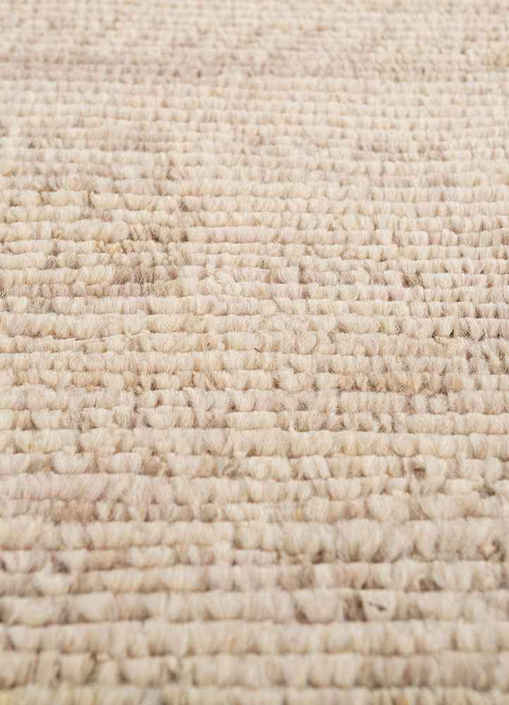 manifest ivory afghan wool hand knotted Rug - CloseUp