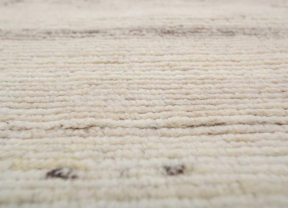 manifest ivory afghan wool hand knotted Rug - CloseUp