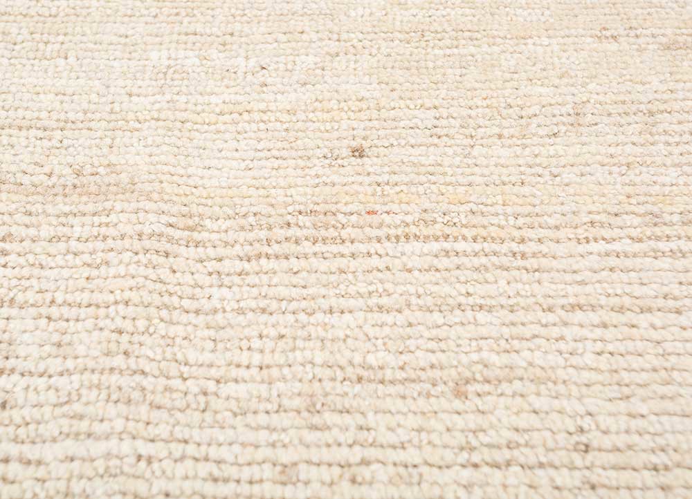 manifest ivory afghan wool hand knotted Rug - CloseUp