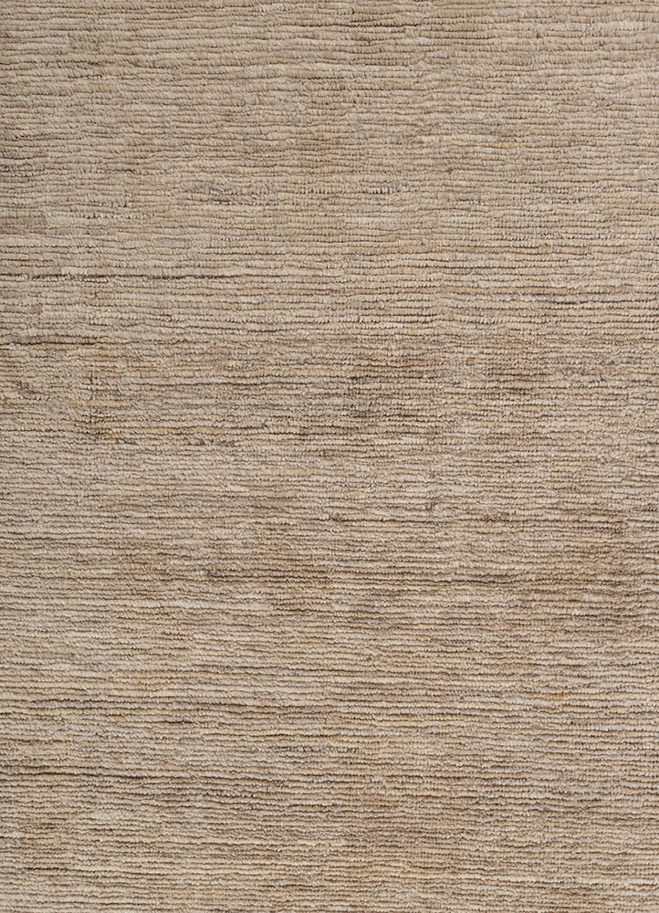 manifest beige and brown wool hand knotted Rug - CloseUp manifest beige and brown wool hand knotted Rug - CloseUp