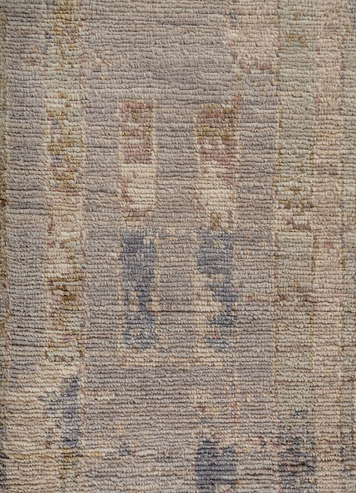 aprezo blue wool hand knotted Rug - CloseUp aprezo blue wool hand knotted Rug - CloseUp