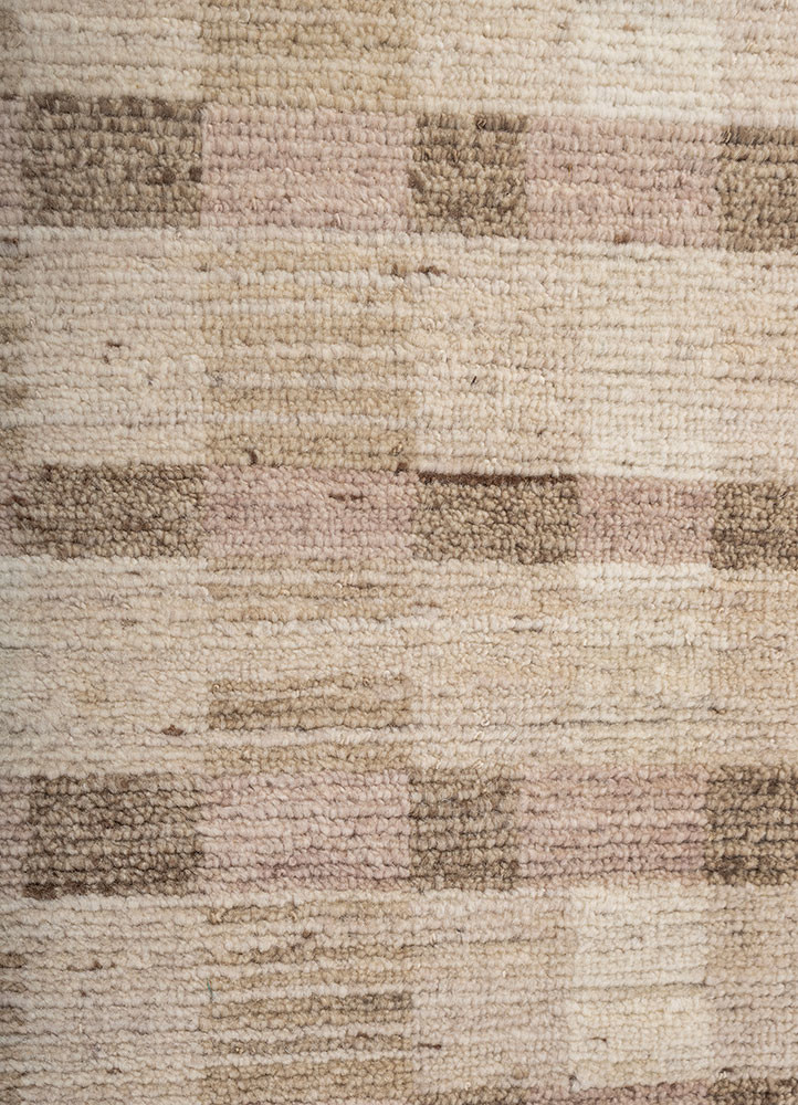 manifest pink and purple wool hand knotted Rug - CloseUp manifest pink and purple wool hand knotted Rug - CloseUp