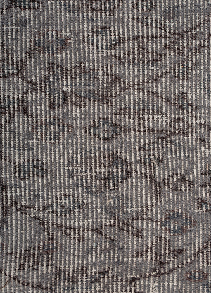 vintage gold wool hand knotted Rug - CloseUp vintage gold wool hand knotted Rug - CloseUp