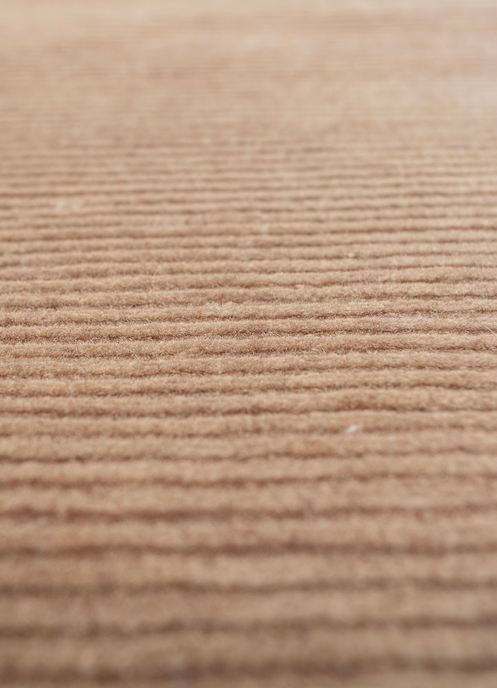 azalea beige and brown wool hand knotted Rug - CloseUp azalea beige and brown wool hand knotted Rug - CloseUp