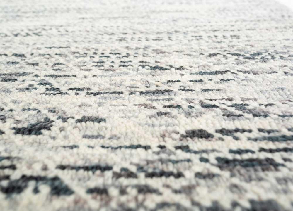 kairos ivory wool hand knotted Rug - CloseUp kairos ivory wool hand knotted Rug - CloseUp
