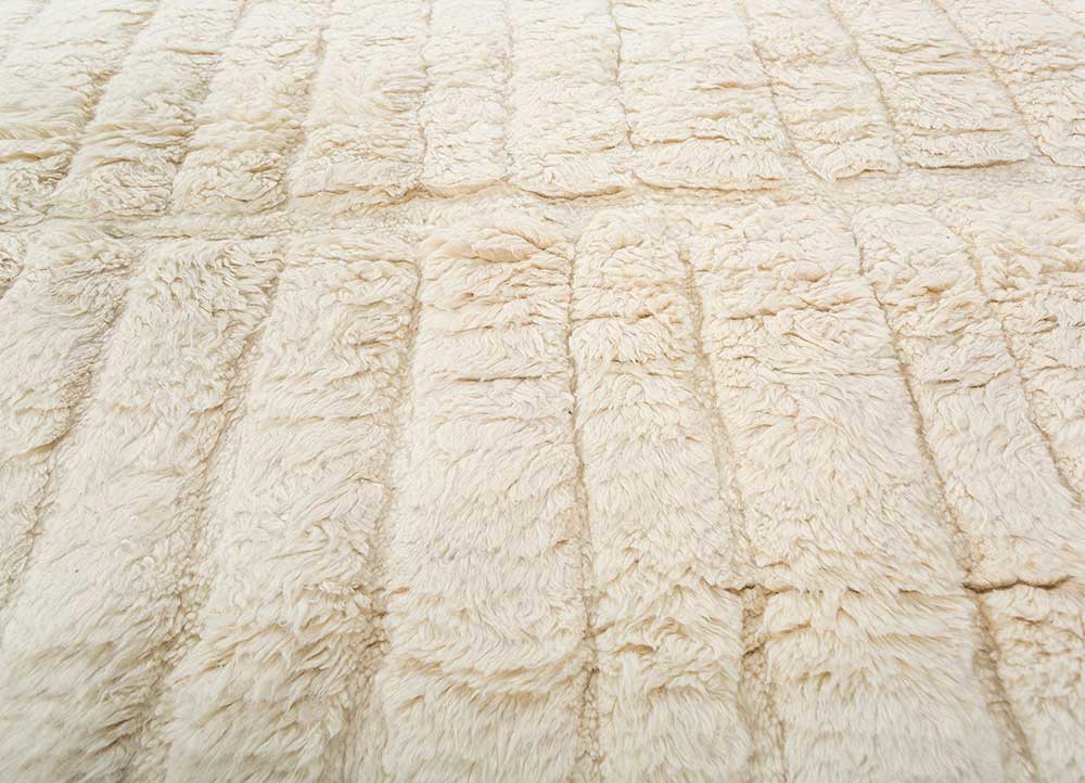 zuri ivory wool hand knotted Rug - CloseUp zuri ivory wool hand knotted Rug - CloseUp