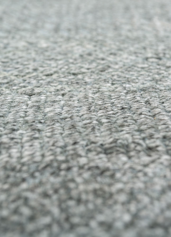 kairos blue wool and viscose hand knotted Rug - CloseUp kairos blue wool and viscose hand knotted Rug - CloseUp