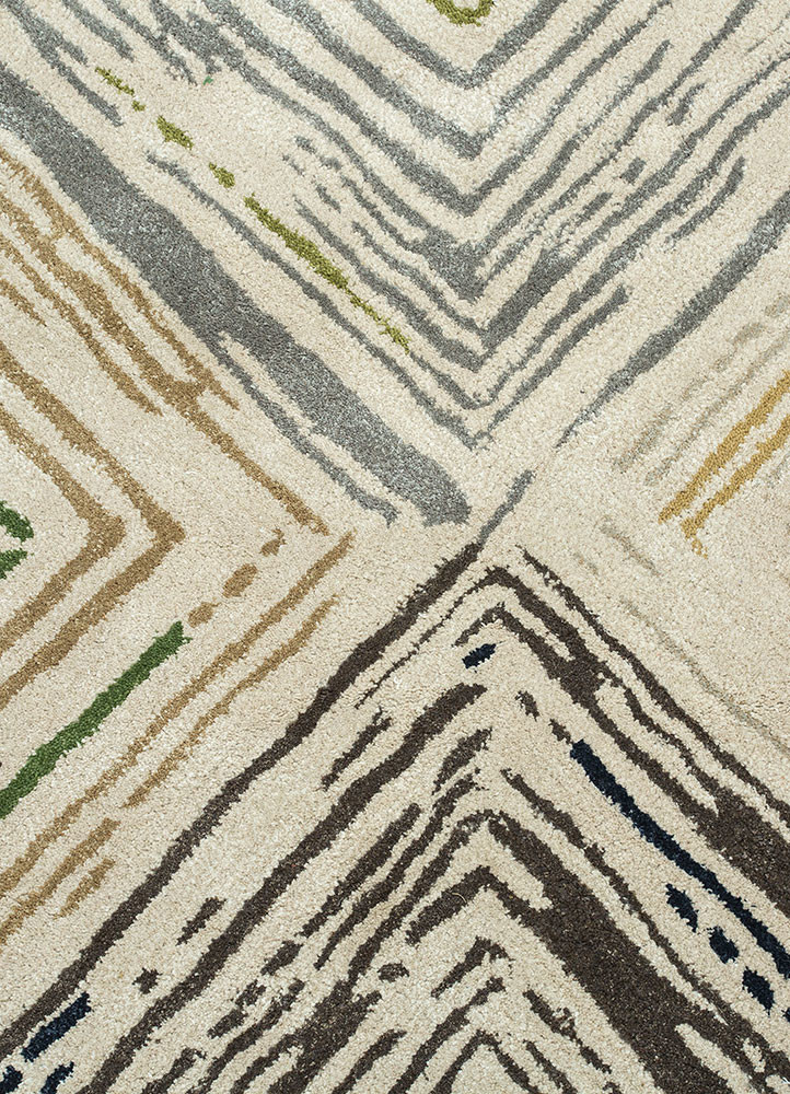 genesis ivory wool and viscose hand tufted Rug - CloseUp genesis ivory wool and viscose hand tufted Rug - CloseUp