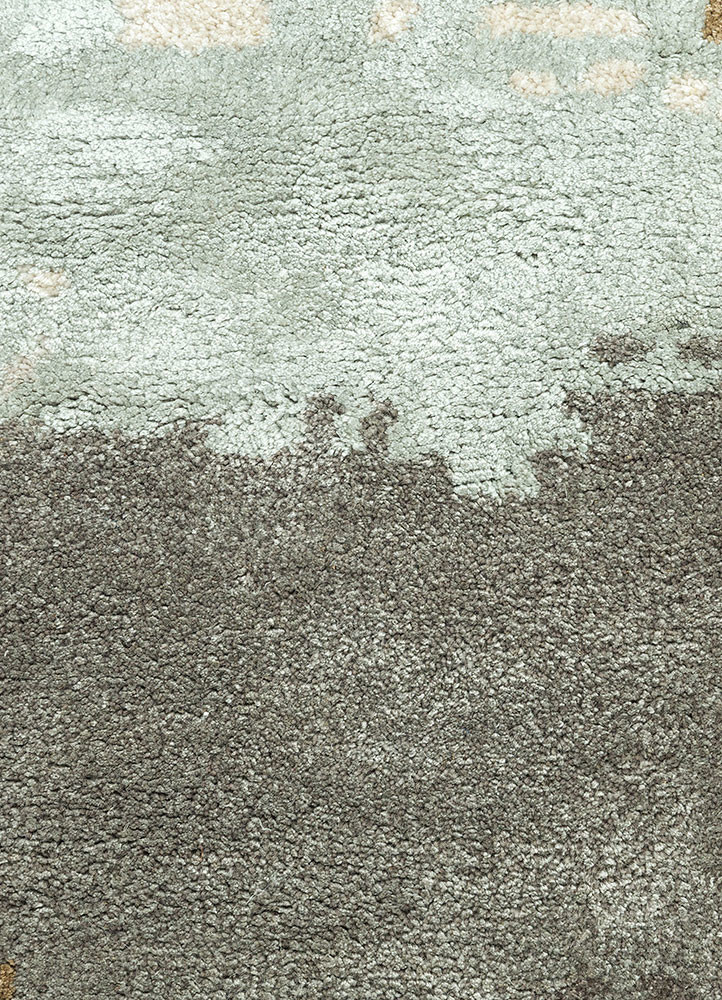 genesis ivory wool and viscose hand tufted Rug - CloseUp genesis ivory wool and viscose hand tufted Rug - CloseUp