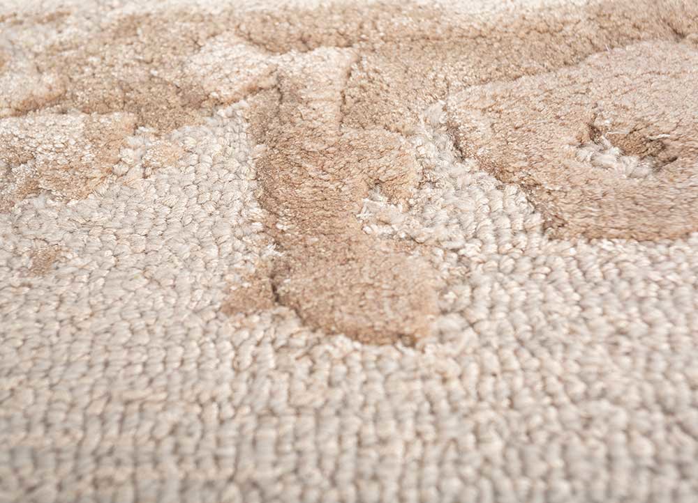 genesis ivory wool and viscose hand tufted Rug - CloseUp genesis ivory wool and viscose hand tufted Rug - CloseUp