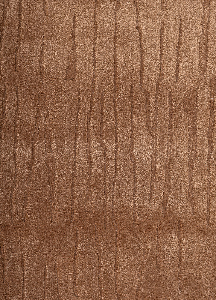 aprezo red and orange wool and viscose hand tufted Rug - CloseUp