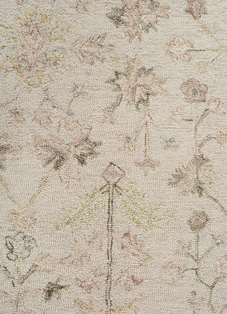 kasbah ivory wool hand tufted Rug - CloseUp kasbah ivory wool hand tufted Rug - CloseUp