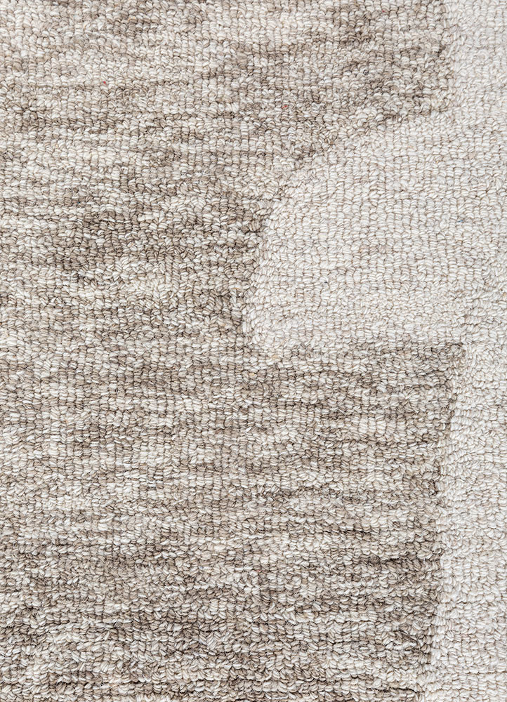 pathways ivory wool hand tufted Rug - CloseUp pathways ivory wool hand tufted Rug - CloseUp