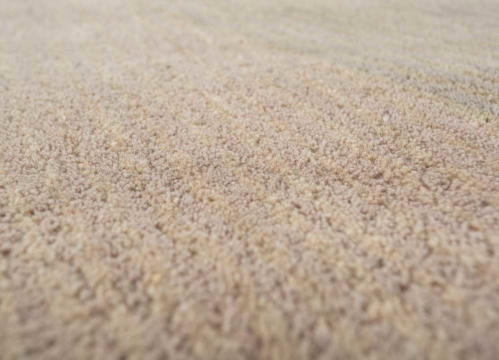 come around grey and black wool and viscose hand tufted Rug - CloseUp