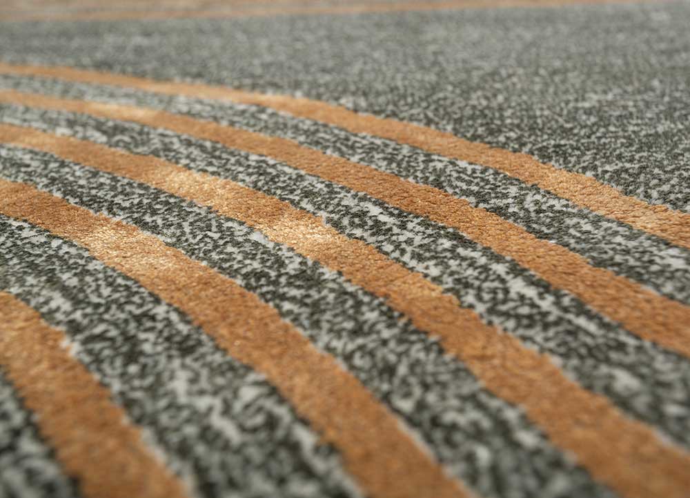 caliedo ivory wool and viscose hand tufted Rug - CloseUp