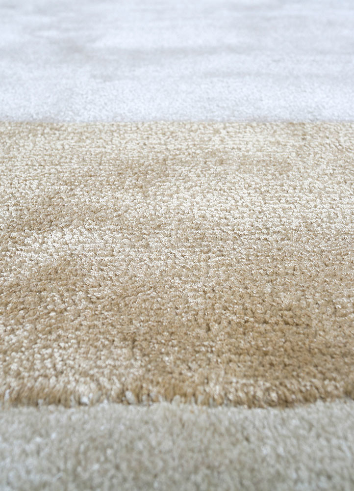 confetti ivory wool and viscose hand tufted Rug - CloseUp confetti ivory wool and viscose hand tufted Rug - CloseUp