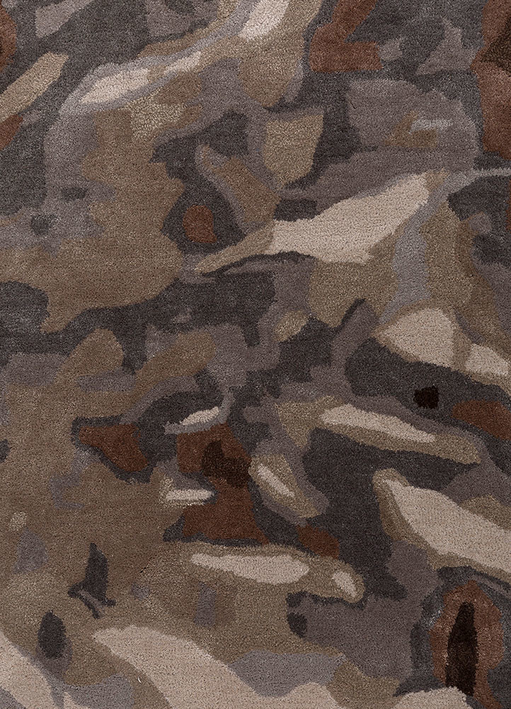 aurelia ivory wool and viscose hand tufted Rug - CloseUp aurelia ivory wool and viscose hand tufted Rug - CloseUp