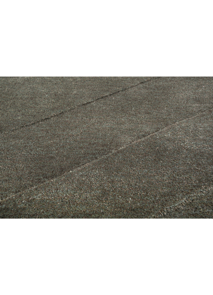 caliedo blue wool and viscose hand tufted Rug - CloseUp