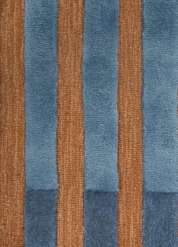 caliedo red and orange wool and viscose hand tufted Rug - CloseUp caliedo red and orange wool and viscose hand tufted Rug - CloseUp