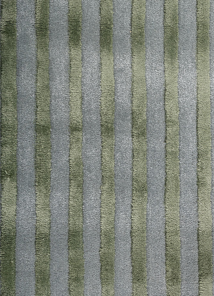 caliedo blue wool and viscose hand tufted Rug - CloseUp caliedo blue wool and viscose hand tufted Rug - CloseUp