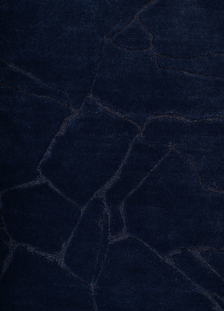 genesis blue wool and viscose hand tufted Rug - CloseUp genesis blue wool and viscose hand tufted Rug - CloseUp