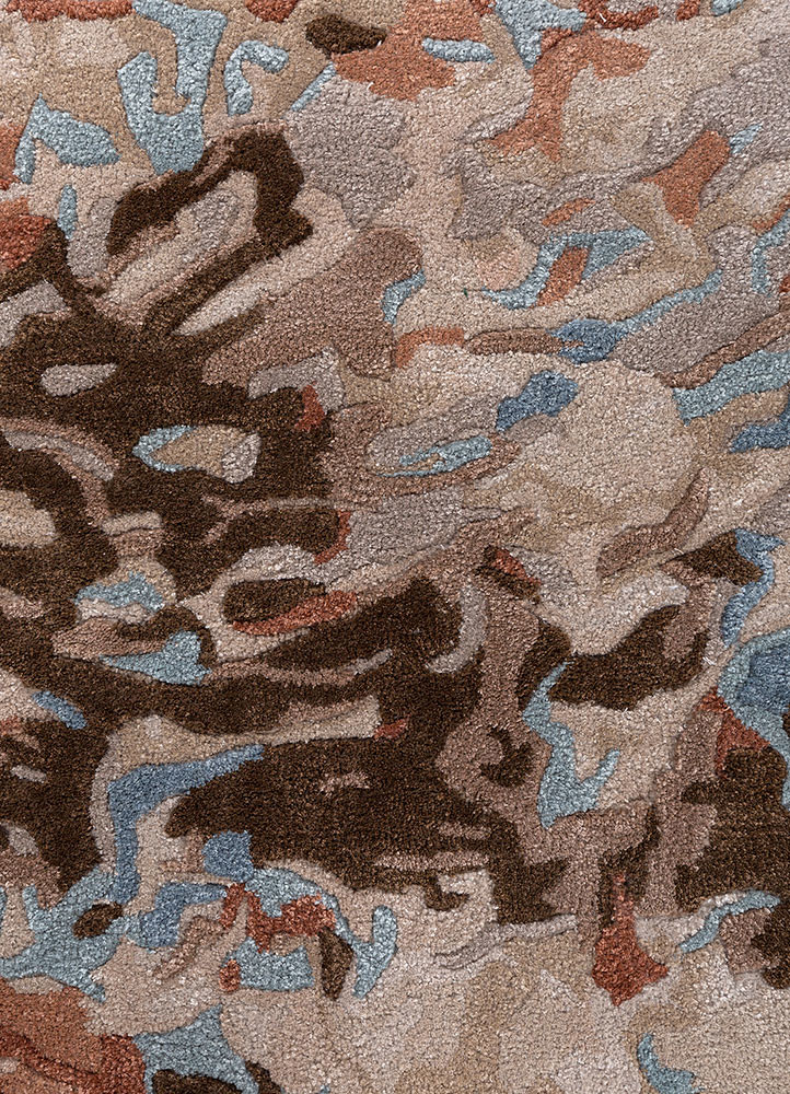 genesis ivory wool and viscose hand tufted Rug - CloseUp genesis ivory wool and viscose hand tufted Rug - CloseUp