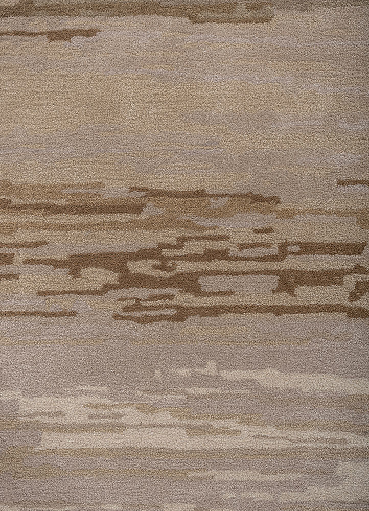 genesis grey and black wool and viscose hand tufted Rug - CloseUp genesis grey and black wool and viscose hand tufted Rug - CloseUp