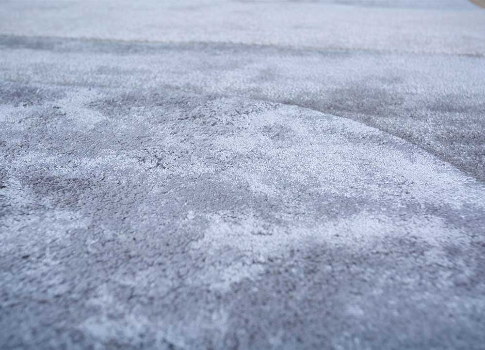 caliedo ivory wool and viscose hand tufted Rug - CloseUp