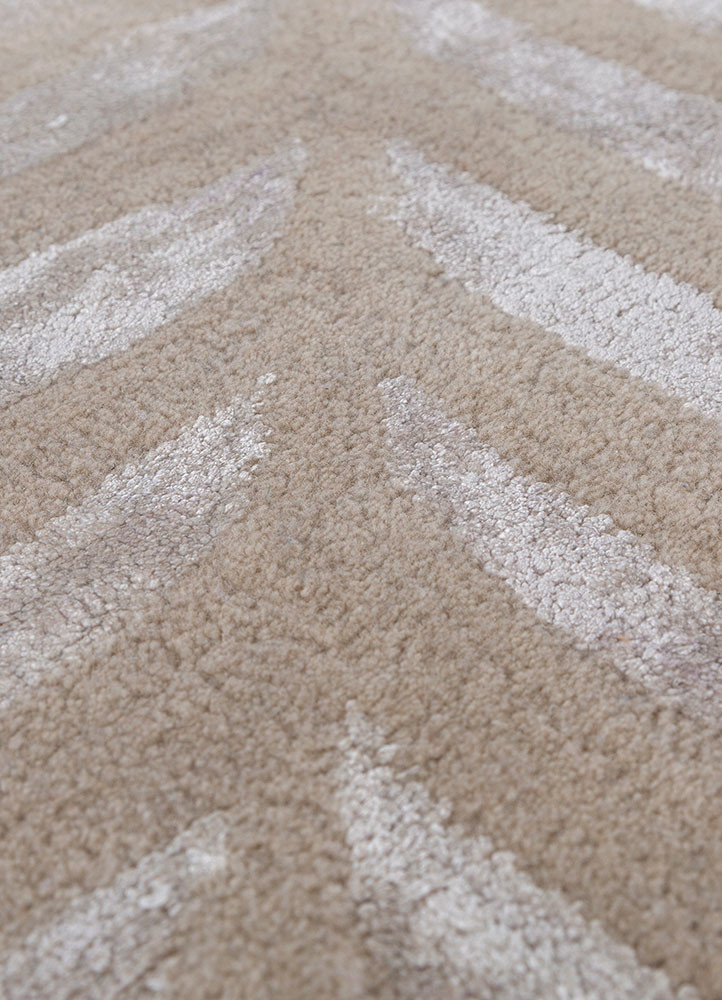 confetti ivory wool and viscose hand tufted Rug - CloseUp confetti ivory wool and viscose hand tufted Rug - CloseUp