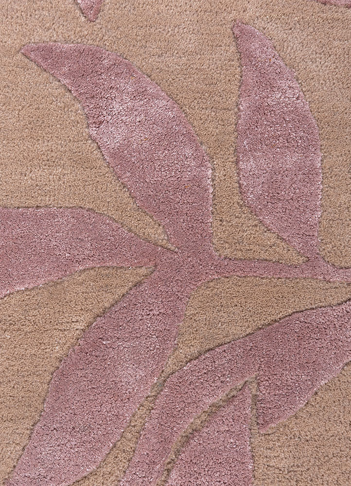 hacienda red and orange wool and viscose hand tufted Rug - CloseUp hacienda red and orange wool and viscose hand tufted Rug - CloseUp