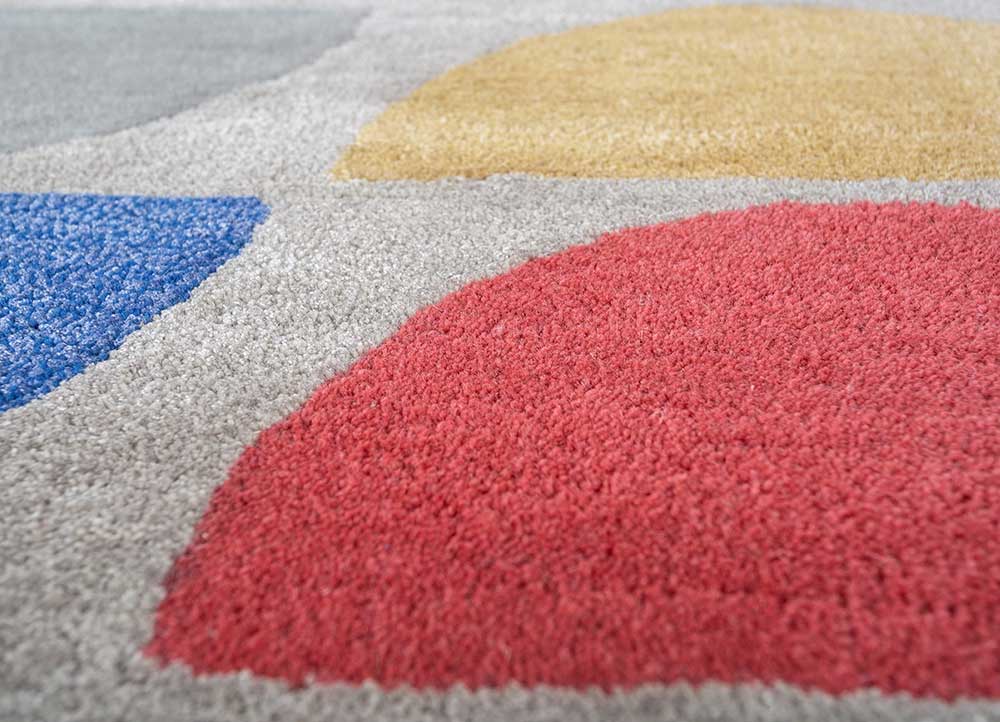 Transcend Multi Hand Tufted Wool and Viscose RugsTra14492Jaipur Rugs