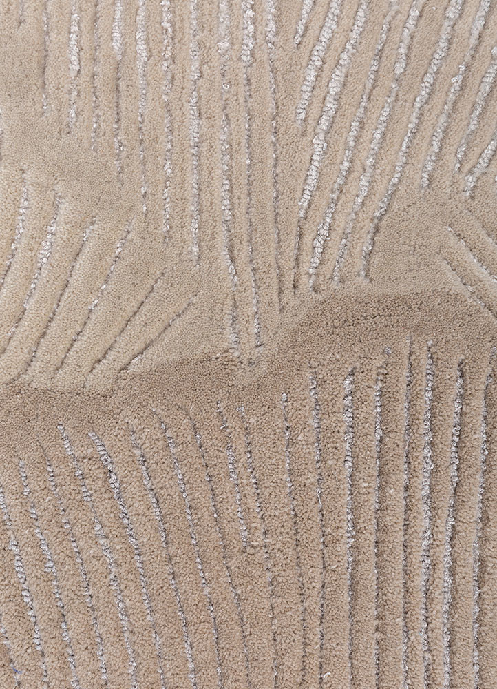 aurelia ivory wool and viscose hand tufted Rug - CloseUp aurelia ivory wool and viscose hand tufted Rug - CloseUp