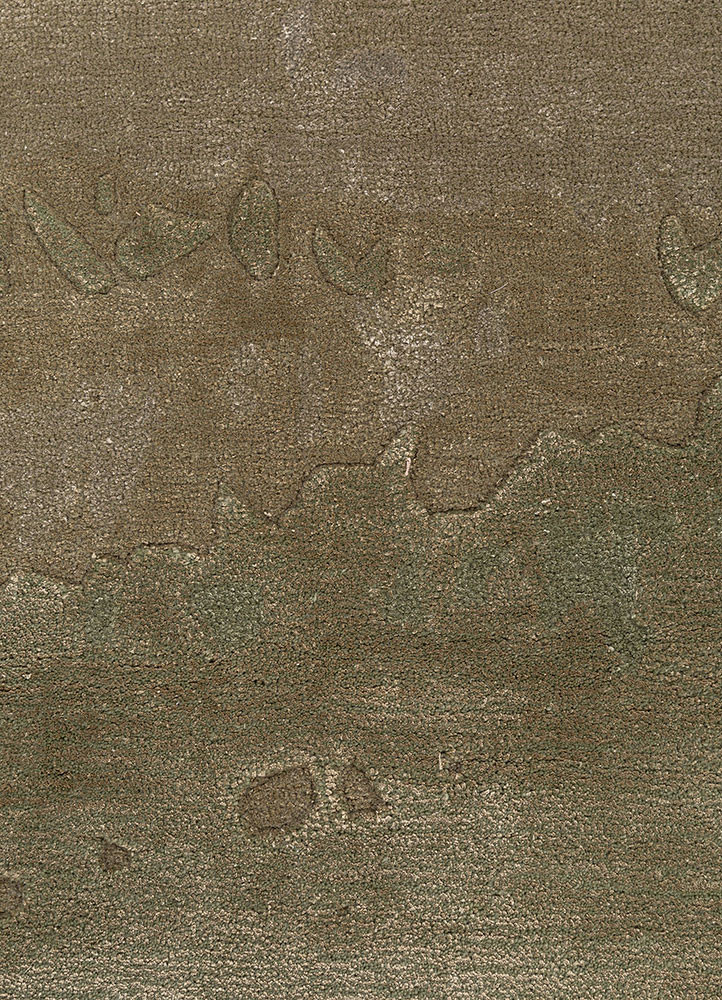 white noise blue wool and viscose hand tufted Rug - CloseUp white noise blue wool and viscose hand tufted Rug - CloseUp