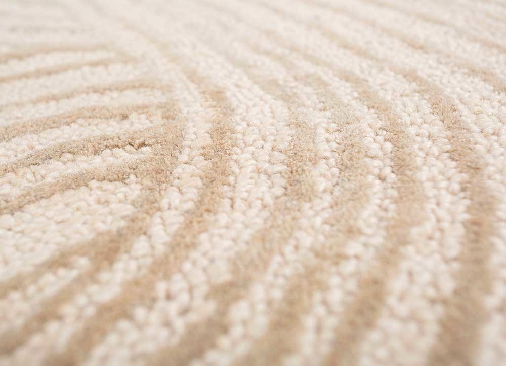 modo ivory wool and viscose hand tufted Rug - CloseUp modo ivory wool and viscose hand tufted Rug - CloseUp