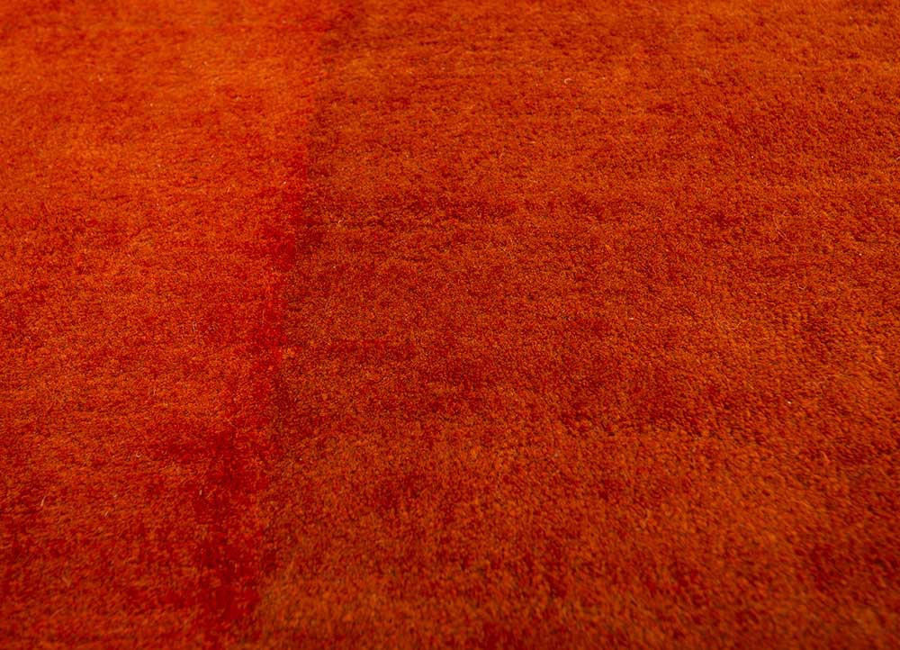 chroma gold wool hand tufted Rug - CloseUp