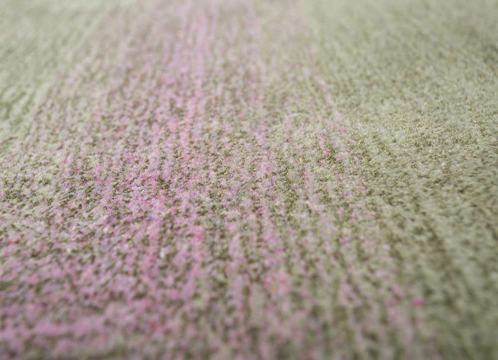 chroma green wool and viscose hand tufted Rug - CloseUp chroma green wool and viscose hand tufted Rug - CloseUp