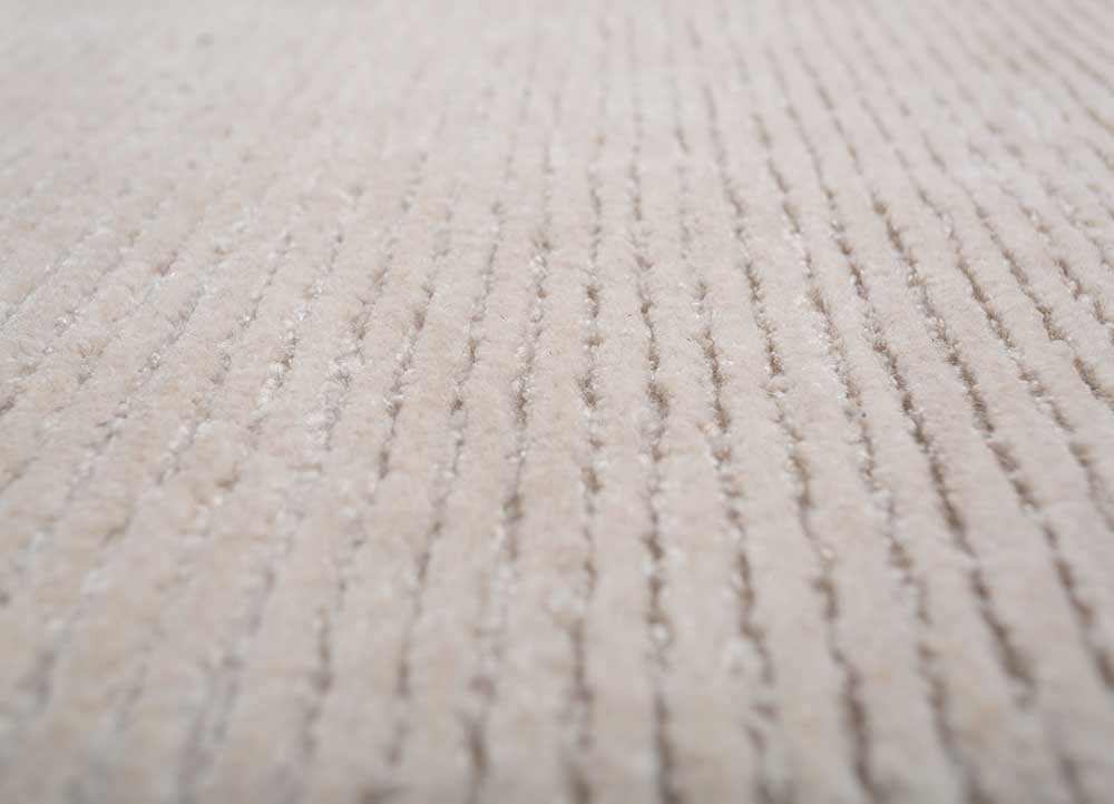 caliedo ivory wool and viscose hand tufted Rug - CloseUp caliedo ivory wool and viscose hand tufted Rug - CloseUp