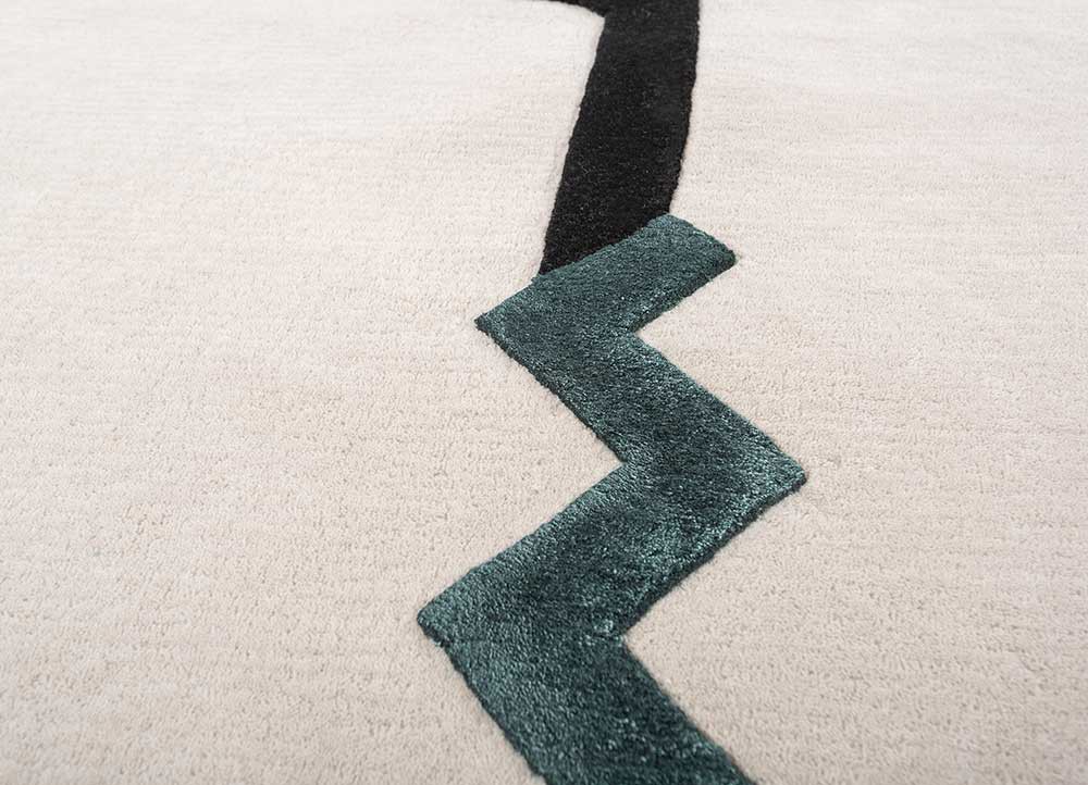 aprezo ivory wool hand tufted Rug - CloseUp aprezo ivory wool hand tufted Rug - CloseUp